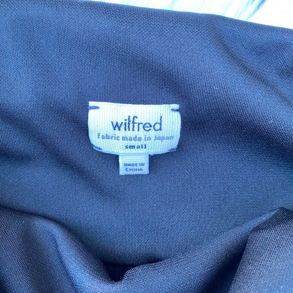 Aritzia Wilfred Ermont Pants Trouser Zipper Black Size Small - Picture 4 of 9